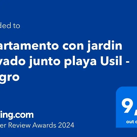 Con Jardin Privado Cerca Playa Usil - Mogro Apartment Miengo