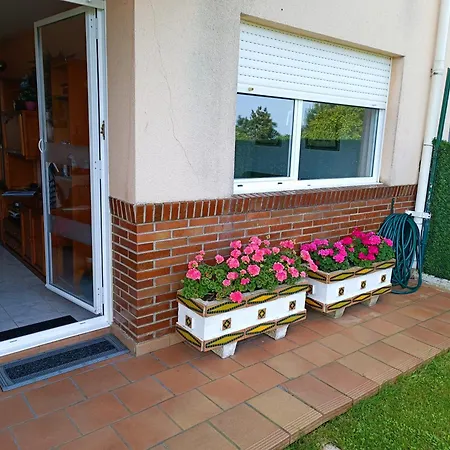 Con Jardin Privado Cerca Playa Usil - Mogro Lägenhet Miengo