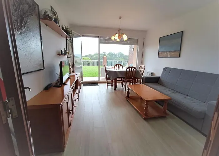 Con Jardin Privado Cerca Playa Usil - Mogro Appartement Miengo